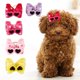 thumbnail image 1 of Lazos Para El Pelo De Gato, Accesorios De Aseo Con Banda Elástica, 25 Uds. Lazos Para El Pelo De Mascotas, Poliéster No Tóxico Para Gatos, Mascotas, Perros Pequeños, Animales ANGGREK Medium Dog Hair Bows, 1 of 8
