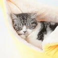 thumbnail image 4 of Cama para perros Methold poliéster con cojín interior extraíble cama tipo Perchas para gatos Verde S, 4 of 6