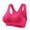 Hot Pink, variant on Dealovy Sports Bras for Women High Support Seamless Padded Yoga Gym Workout Fitness Push up Bras