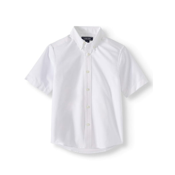 Lands' End Lands' End Girls School Uniform Short Sleeve ButtonUp