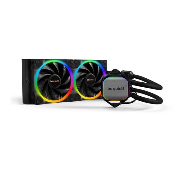 be quiet! PURE LOOP 2 FX 240mm AIO CPU Water Cooler | High Performance AIO | 2 Light Wings 120mm PWM high-speed fans | ARGB Hub | Refillable Port | BW013