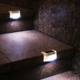 thumbnail image 4 of 4pcs LED Solar Stair Lamp IP65 Waterproof Outdoor Garden Pathway Yard Patio, 4 of 6