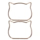 thumbnail image 1 of Monedero con asa, lindas y exquisitas orejas de gato, bolso artesanal, asa para bolso, accesorios de Hardware, 1 of 8