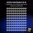 thumbnail image 3 of Arandelas Acero Inoxidable 3/8 9.5 mm - Paquete 100 plateado Estandar, 3 of 6