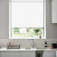 thumbnail image 3 of Keego Cordless Roller Shades Free-Stop Windows Blinds 100% Blackout Privacy or Living Room Bedroom Nursery Office Customizable Color and Size White 42"w x 60"h, 3 of 10