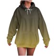 thumbnail image 5 of Godom Hoodies for Women Tie Dye Oversized Hooded Sweatshirt Long Sleeve Casual Colorful Pullover Hoodie Fall Sweater, 5 of 6