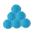 thumbnail image 5 of Vsenkes 6Pcs Tennis Balls Practicing Workout Wear Resistant for Games Outdoor Indoor Blue, 5 of 9