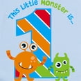 thumbnail image 2 of CafePress - Little Monster 1St Birthday Body Suit - Baby Light Bodysuit, Size Newborn - 24 Months, 2 of 4