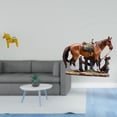thumbnail image 2 of Figura de escritorio, estatua tradicional sueca, artesanía creativa, figura de caballo dalecarliano, figura de caballo en miniatura, escultura colecci, 2 of 8
