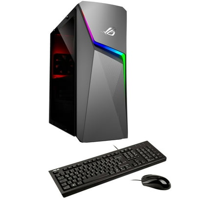 Restored ASUS ROG Strix G10DK Gaming/Entertainment Desktop PC (AMD Ryzen 7 5700G 8-Core, NVIDIA GeForce RTX 3060, 16GB RAM, 256GB SSD + 1TB HDD, Wifi, HDMI, Bluetooth, Win 11 Home) (Refurbished)