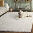 thumbnail image 4 of SAFAVIEH California Plush Solid Shag Area Rug, Ivory, 4' x 6', 4 of 15