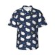 thumbnail image 1 of Balery Cute Sheep 1 Camisas hawaianas de manga corta para hombre, camisas playeras de corte holgado, camisas de vacaciones con botones,Small, 1 of 7