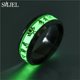 thumbnail image 1 of SMJEL-anillo luminoso con tótem de dragón para hombre y mujer, sortija fluorescente que brilla en la oscuridad, ajustable, regalo de joyería, 1 of 4