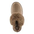 thumbnail image 4 of Flexus ALAVA Faux Suede Open Back Clog – Plush Faux Fur Lined Slip-On with Removable Insole – Indoor/Outdoor Comfort, 4 of 9