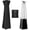 Black, variant on Waterproof Outdoor Patio Heater Covers with Zipper and Storage Bag, Dust-proof UV-Resistant Windproof Propane Heavy Duty Heater Cover for Standing Heater, 1 Pack-95Hx34Dx19B inch Camel