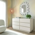 thumbnail image 2 of Sagura Cream 6-Drawer Dresser, 2 of 4