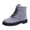 Grey, variant on Women’s Fleece Lined Winter Combat Boots Lace up Warm Snow Ankle Booties Non Slip Lug Sole Cold Weather Outdoor Shoes