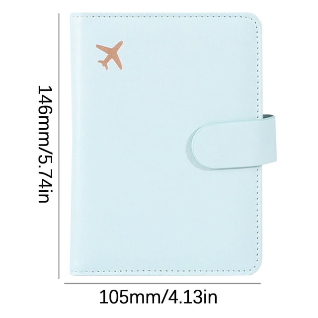 Leather Passport Bag With Multiple Card Slots And Multi-functional Document Protector