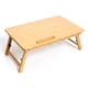 thumbnail image 1 of Mesa para portátil Irfora Mesa plegable de bambú para computadora portátil, escritorio ajustable de 4 engranajes para computadora portátil con ranura para taza de cajón para computadora Irfora Mesa para portátil, 1 of 5
