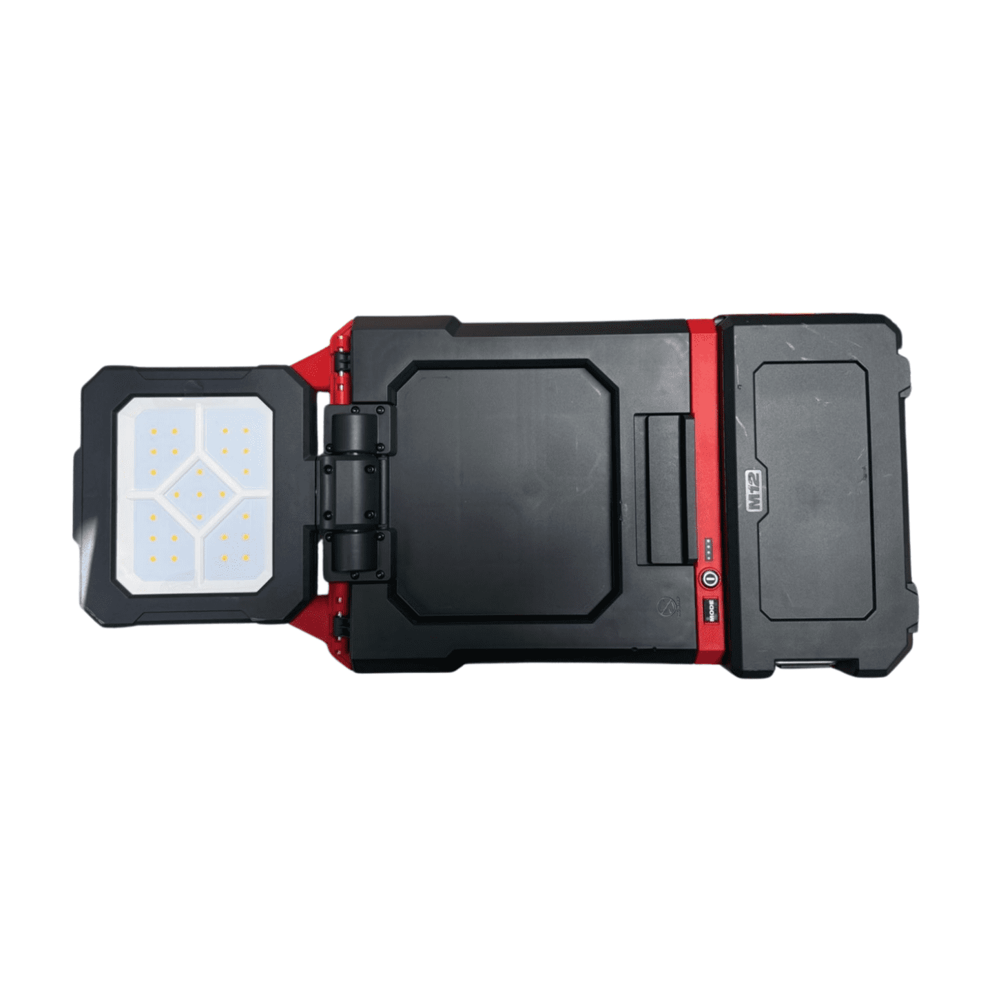 Open Box Milwaukee Tool M12 PACKOUT FLOOD LIGHT W/ USB CHARGING