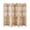 Natural Wood, variant on Breltam 6 Panel Folding Room Divider Wood Carved Privacy Screen with Storage Shelves Freestanding Partition For Bedroom No Assembly Required,White