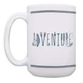 thumbnail image 2 of ThisWear Camp Gifts Adventure Cup Word Art Mug Adventure Gift Hiking Cup Gift 15oz Coffee Mug, 2 of 4