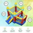 thumbnail image 6 of Gymax Inflatable Bounce House Slide Jumping Castle Ball Pit Tunnels Without Blower, 6 of 10