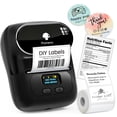 thumbnail image 1 of Thermal Label Maker Phomemo M110 Bluetooth w/ 100 Labels, 1 of 9