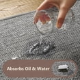 thumbnail image 5 of VUNATE Kitchen Rugs 17"x30" Woven Non Slip Kitchen Mat, Absorbent Washable Kitchen Rug with Durable Backing, Soft Low Profile Floor Mat for Kitchen Sink, Entryway, Laundry Room Gray, 5 of 7