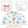 thumbnail image 4 of Yiaed Leaf Print Green Print Christmas Tree Skirt , Tree SkirtsTree Mat for Christmas Winter Holiday Indoor Decorations-30", 4 of 7