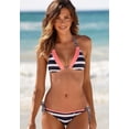 thumbnail image 3 of LASCANA Women's Side Tie Bikini Swimsuit Bottom Contrast Trim, 3 of 6