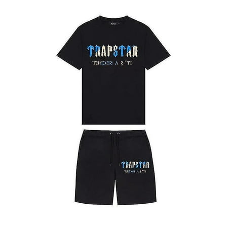 T-Shirt Décontracté Manches Courtes à Imprimé Trapstar pour Homme