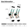 thumbnail image 2 of Uemuo Guomei doctor Pattern Women's Crew Socks, Soft Durable Breathable Moisture-Wicking with Odor Control Cotton socks, 2 of 6
