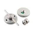 thumbnail image 3 of Cerradura indicadora para baño, herrajes divisorios, cerraduras para cubículos de baño vacíos o sin uso, bisagra, cerradura de barra redonda para ofic, 3 of 9