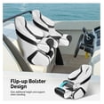 thumbnail image 3 of SONGMY Premium Sport Up Boat Seat Captain Bucket Seat with Boat Seat Cover, Waterproof Boat Captain Chair Aluminum Hinges Stainless Steel Screws Included Captain, 3 of 9