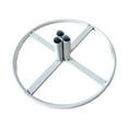 thumbnail image 3 of yotijay Flower Pole Display Stand Base DIY Crafts Accessories Heavy Duty Flowers Falling white middle hole, 3 of 9