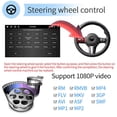 thumbnail image 4 of Car Radio Stereo for Mazda 2 2007-2013, 9" Touchscreen Android 13 Support Carplay Android Auto Navigation Bluetooth Radio Video Steering Wheel Control Camera 2G+32G,Black, 4 of 10