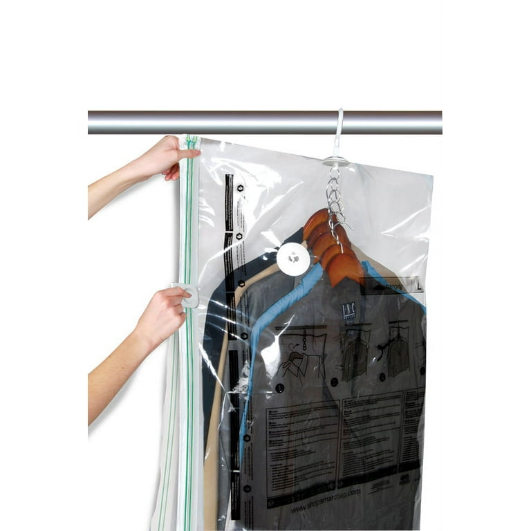 Magicbag Extra Large Double Zipper Hanging Instant Space Saver Storage - Each