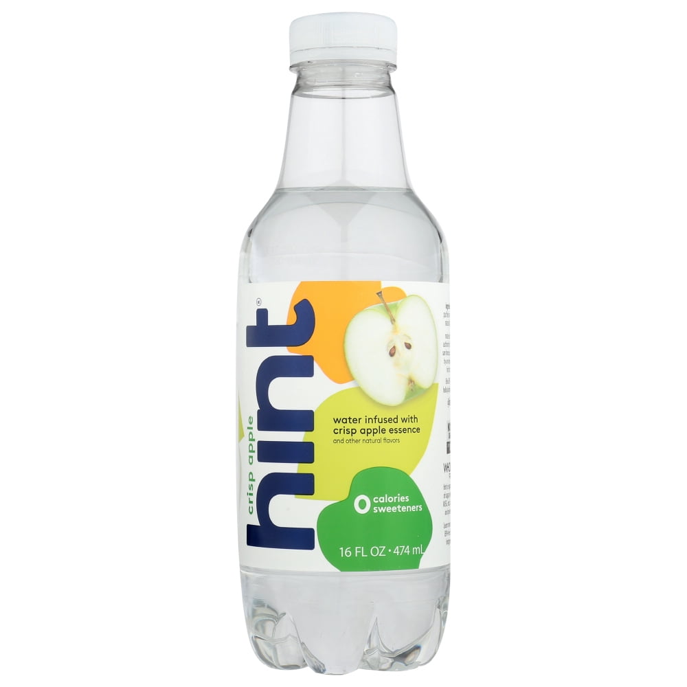 Hint Apple Water Crisp Apple, 16 Fl Oz