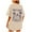 A Khaki, variant on Womens Tops Beach Oversized Graphic Print Tees For Vintage Baggy Aesthetic Beige Womens T Shirts L
