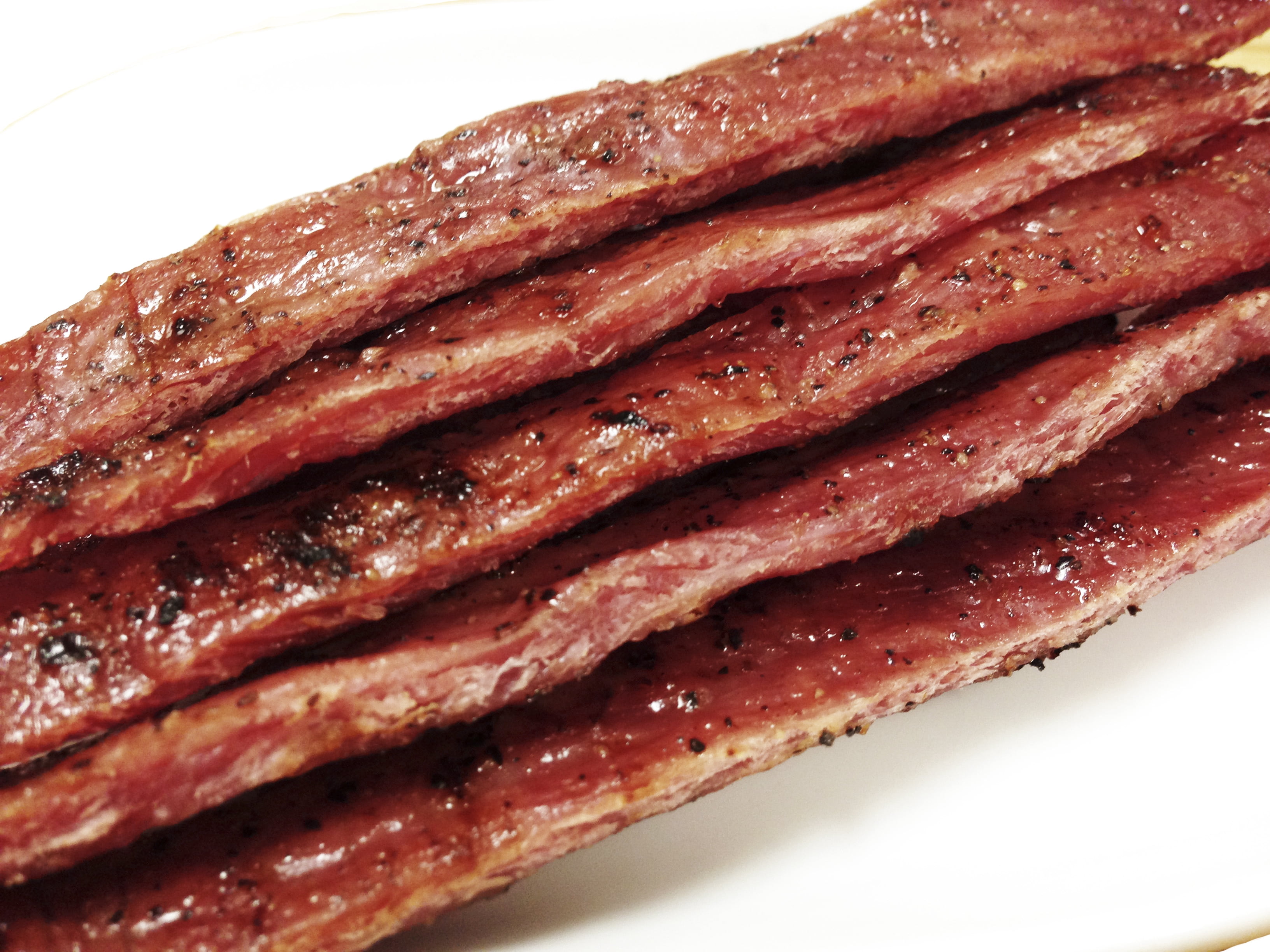 Singapore-Style Fire-Grilled  Beef Jerky (Black Pepper Flavor 12 oz.) *Grilled Fresh to Your Order *Shipped the Same Day - L.A. Times "Handmade Gift" Winner