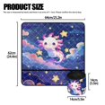 thumbnail image 5 of ZIATUBLE Axolotl Sewing Machine Mat to Reduce Noise Galaxy Sewing Machine Pad for Table with Extra Removable Storage Pockets Lightweight Sewing Machine Mat Reduce Vibration, 5 of 5