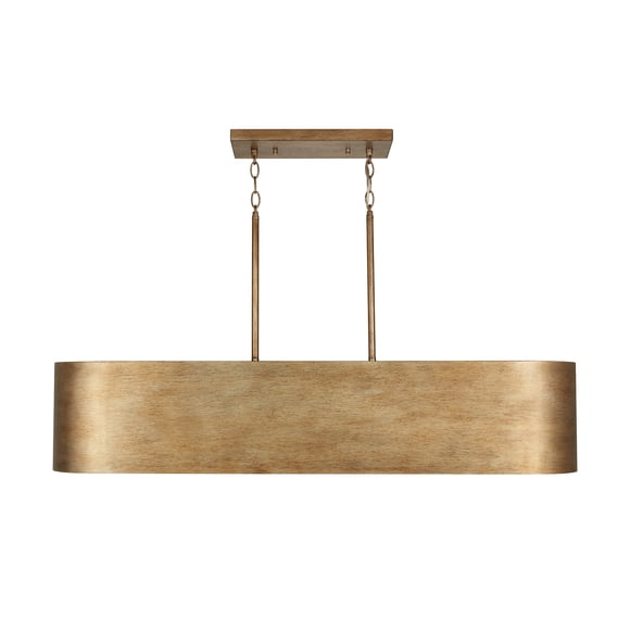 Capital Lighting Jude 5-Light Island Pendant Light, Mystic Lustre Finish