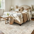 thumbnail image 2 of Lahome Decor 9'x12' Large Washable Area Rug for Living Room,9x12ft Boho Tribe Area Rug With Non-Slip Backing, Stain Resistant Non-Shed Carpet for Bedroom, Dining Room, Dorm, Office,Farmhouse- Khaki, 2 of 7