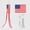 B, variant on erdimoy America 250th Anniversary Windsock Flag, 39.3 Inch Patriotic Red White Blue Star Spangled Wind Sock for 4th of July Independence Day Outdoor Porch Garden Hanging Decor