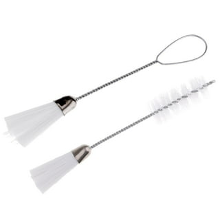 10 Pcs Double Ended Sewing Machine Cleaning Brush,Nylon Stainless Steel Cleaning Tool, for Home Automobile Computer Keyboard