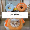 thumbnail image 4 of Shisuyan Collier pour Chat Dessin Animé 1 Pce Collier Anti-licking Collier de Récupération pour Chat Fourniture pour Animaux, 4 of 8