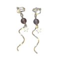thumbnail image 1 of 1 Pair Stylish Drop Earrings Heart Korean Style Zricon Clip----16--Product code 66513 16, 1 of 5