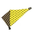 thumbnail image 7 of Yellow  Purple Reversible Dog Bandana by Uptown Pups, 7 of 7