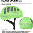 thumbnail image 4 of Bicycle Waterproof Reflective Cover Helmet Rainproof Windproof Cycling Helmet Rain Cover MTB Road Bike Helmet Dustproof Cover, 4 of 5